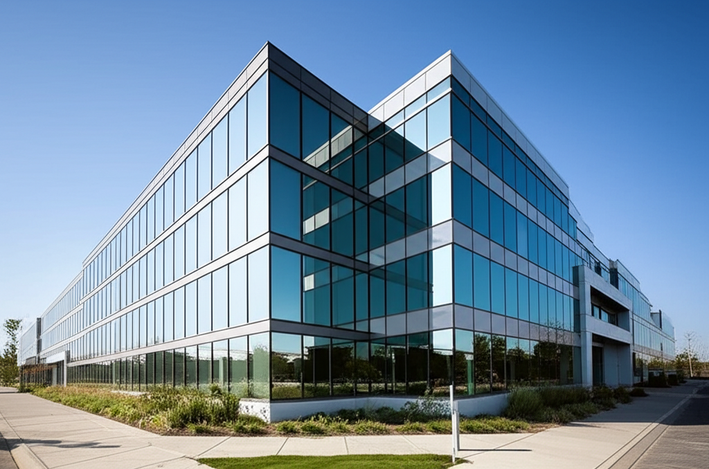 BuildRight Construction modern office building